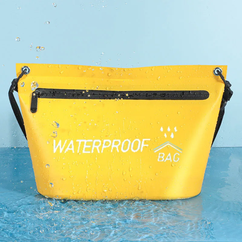 Bolsa seca de natación para hombre y mujer, accesorios de playa, piscina, impermeable, cinturón de hombro deportivo, deportes de mar, paquete de PVC para gimnasio, Verano - imagen 3