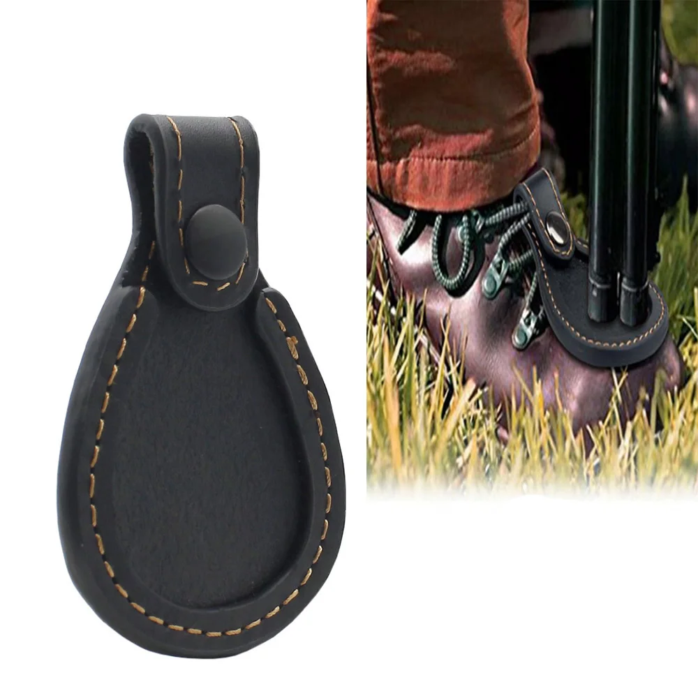 VULPO táctico para Rifle, escopeta, barril, almohadilla para el dedo del pie, Protector de zapatos, accesorios de caza de cuero