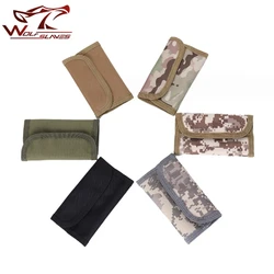 Bolsa de camuflaje táctica, billetera ligera con gancho y aspecto, bolso pequeño, bolso de bolsillo para tarjetas de crédito, accesorios de caza