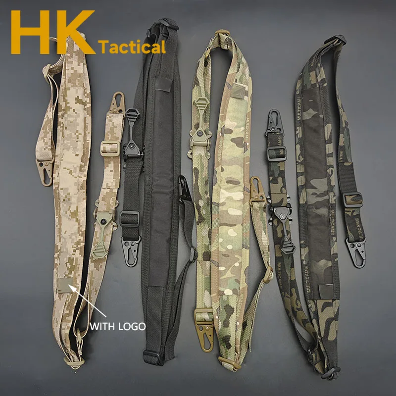 Correa táctica de liberación rápida para Rifle, correa de hombro ajustable de 2 puntos, accesorios para armas de caza y tiro Airsoft - imagen 3