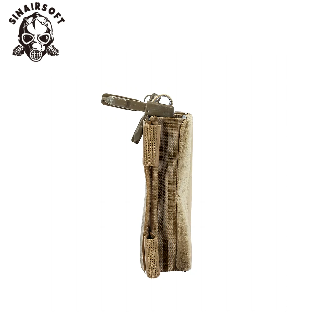 Bolsa táctica para revistas 5,56, bolsa para revistas de doble uso, bolsa Triple para revistas, chaleco de caza, Panel frontal, bolsa Mag con gancho y bucle - imagen 4
