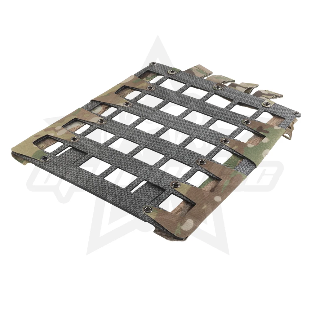 OPHIDIAN Tablero de panel trasero ligero con cremallera Molle, panel de expansión portador de placa de chaleco, compatible con múltiples chalecos de caza - imagen 3