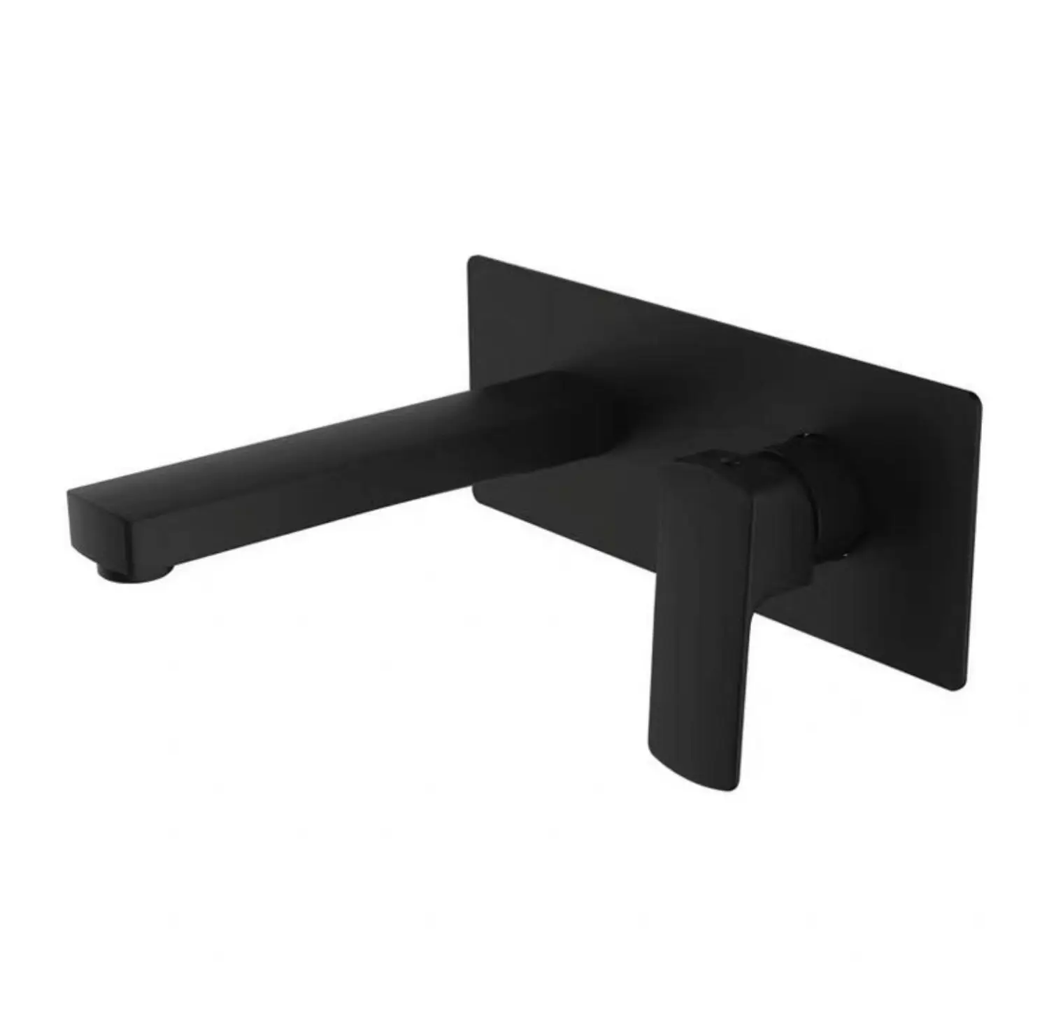 Grifo de pared todo cobre negro lavabo caliente y frío lavabo inodoro encimera - imagen 3