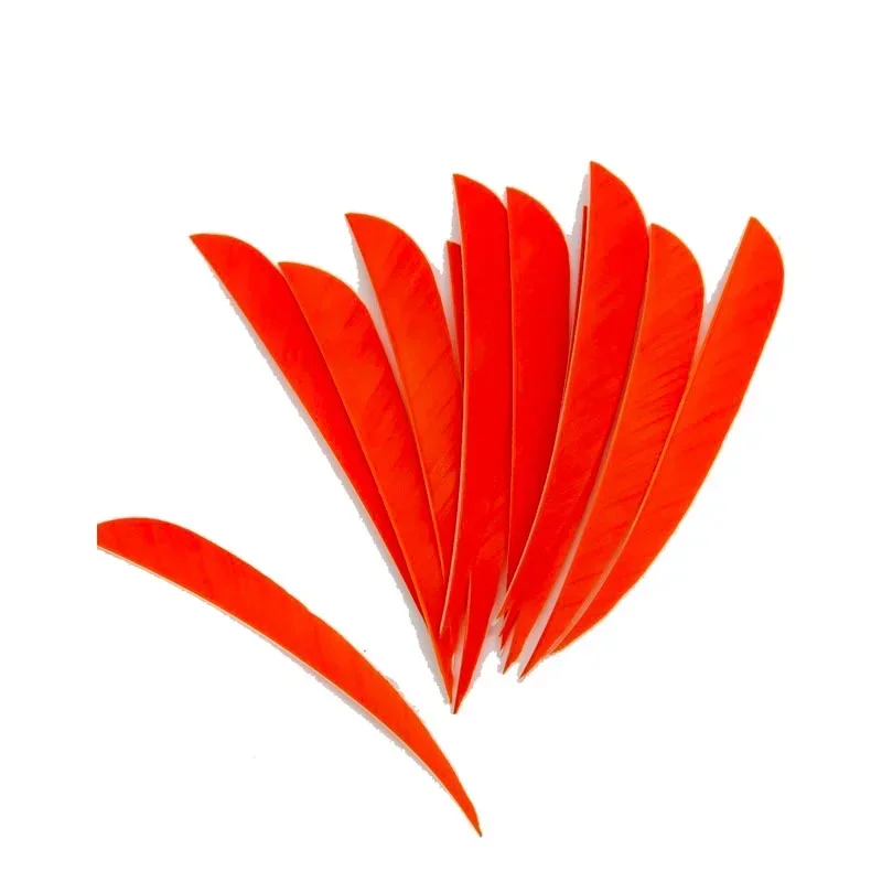 3/4/5 pulgadas flechas de tiro con arco paletas de plumas flechas de carbono arco recurvo arco compuesto tiro caza 60x - imagen 4