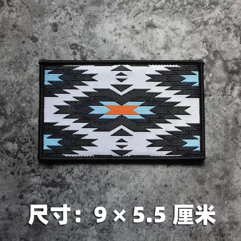 One7six Ax mochila pegatina BCS Black Canyons insignia de moral táctica marca tejida parches de gancho y bucle brazalete militar - imagen 4