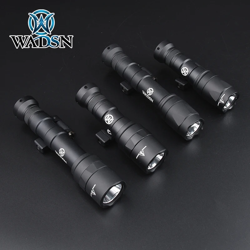 WADSN-linterna Surefir M300 M600, M340 M640, luz de explorador de armas, compatible con Mlok/keymod/Picatinny, interruptor de montaje, cola constante, ARMA remota - imagen 5
