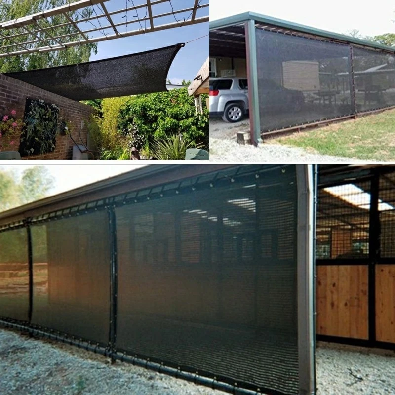 Parasol Sail2 * 6 8 10 3*5 4x4 5x5 8*10 rayas verdes para Patio, sombrilla de vela, cubierta de toldo Uv para pérgola de Patio, jardín - imagen 3