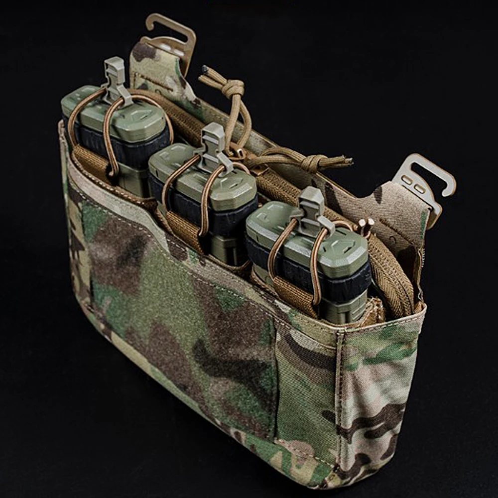 Bolsa táctica con solapa frontal DOPE, equipo Personal de operaciones diversas de Ferro, bolsa FCPC con gancho en G de bolsillo canguro adaptable 5,56 - imagen 5