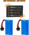 2Pcs batteries