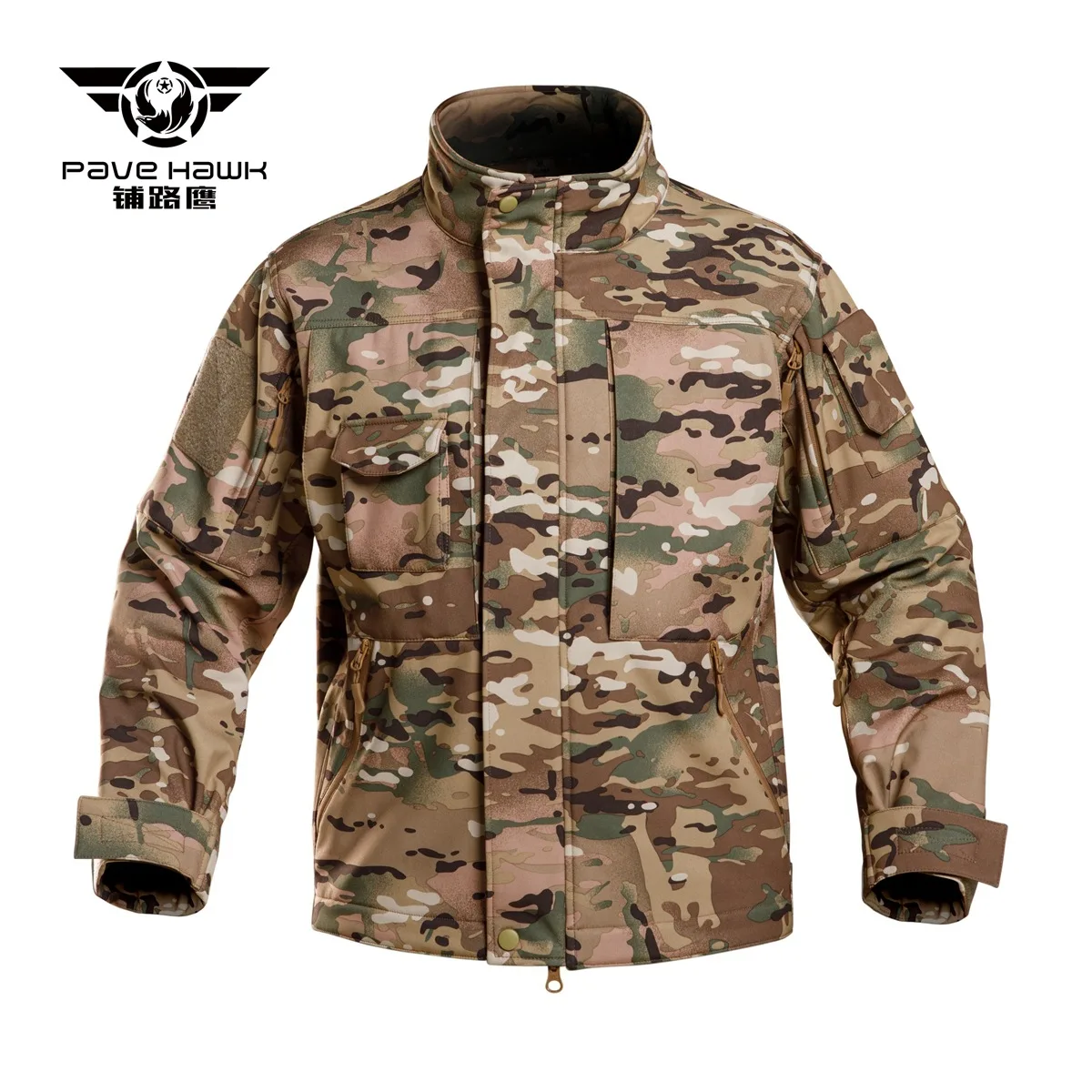 Pavimentación águila táctica suave Shell escarabajo chaqueta funcional Stormsuit motocicleta traje abrigo submáquina superior al aire libre senderismo Camping - imagen 4