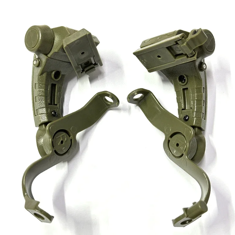 NUEVO soporte de montaje en riel para auriculares EARMOR M16C 360 °   Adaptador de riel ARC giratorio para auriculares serie MOD4 M32/M31/ M32H/M31H - imagen 4