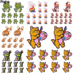 Parche bordado Corgi para ropa - apliques para planchar y coser