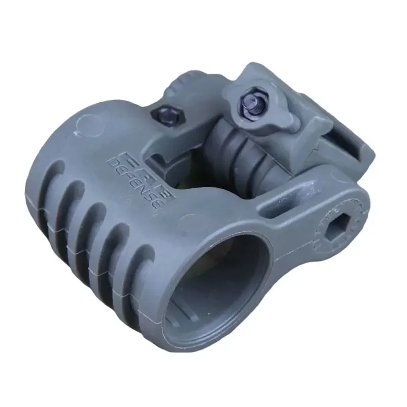 Soporte de luz táctica ajustable, Clip para linterna plegable, Airsoft, caza, tiro al aire libre, combate, nailon BD0809 - imagen 3