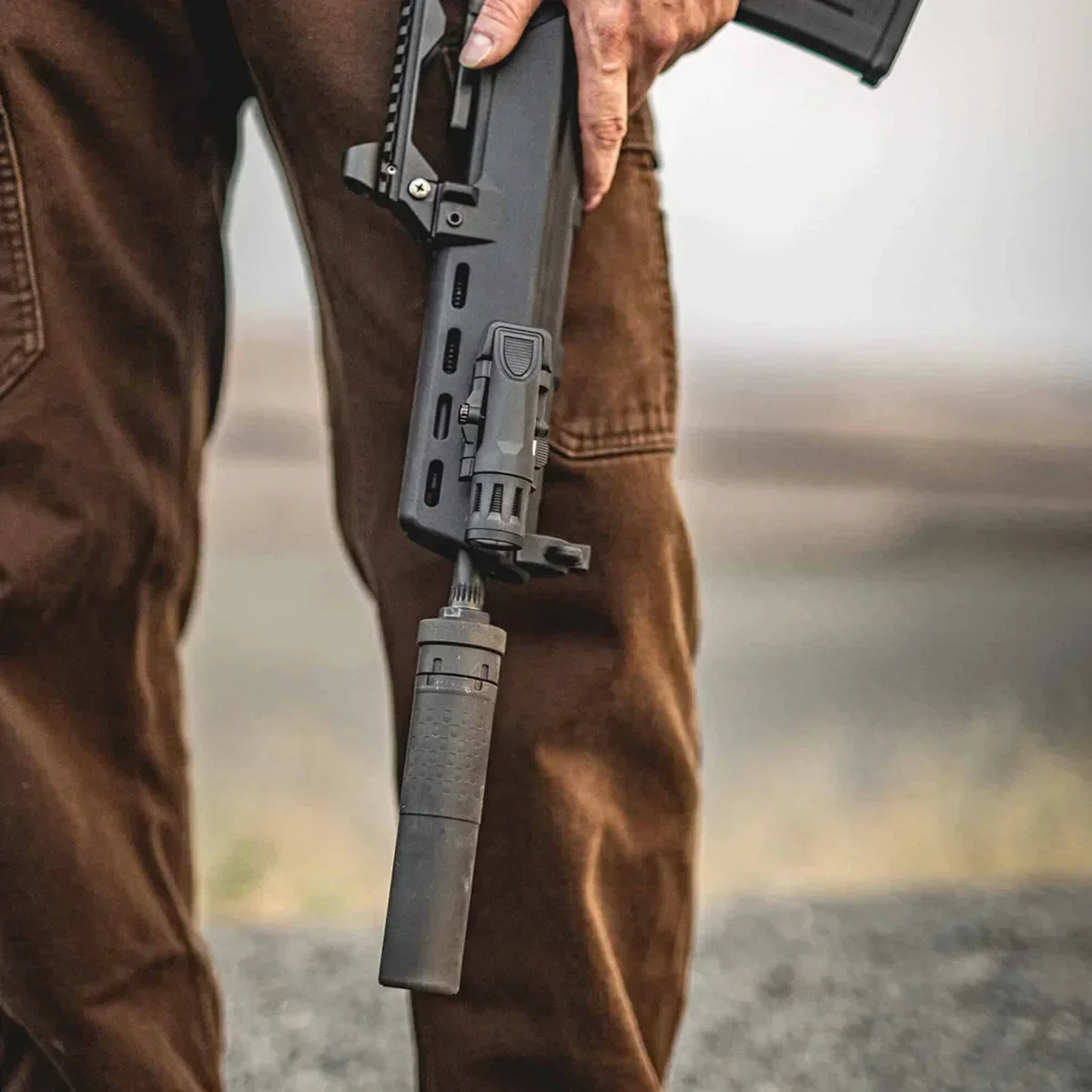 INFORCE WML APL Nylon Rifle pistola explorador luz Airsoft arma luz constante estroboscópica caza linterna linterna - imagen 4