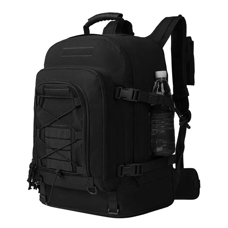 Mochila táctica 40L-60L bolso de hombro multifuncional Extensible de gran capacidad bolsa de senderismo para acampar al aire libre - imagen 5
