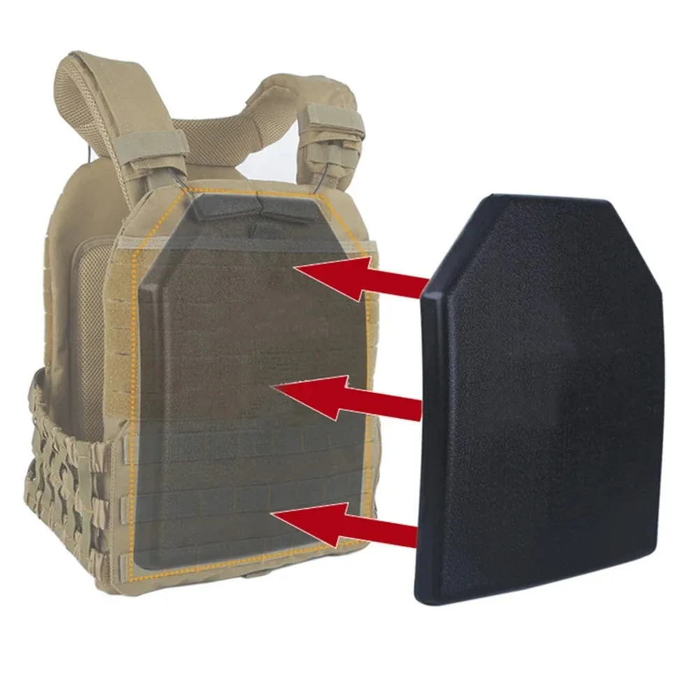 Chaleco táctico Airsoft, placas deflectoras de EVA para chalecos de armadura corporal, placa de choque de espuma, protector para caza, Paintball, juego de guerra, 1 par - imagen 2