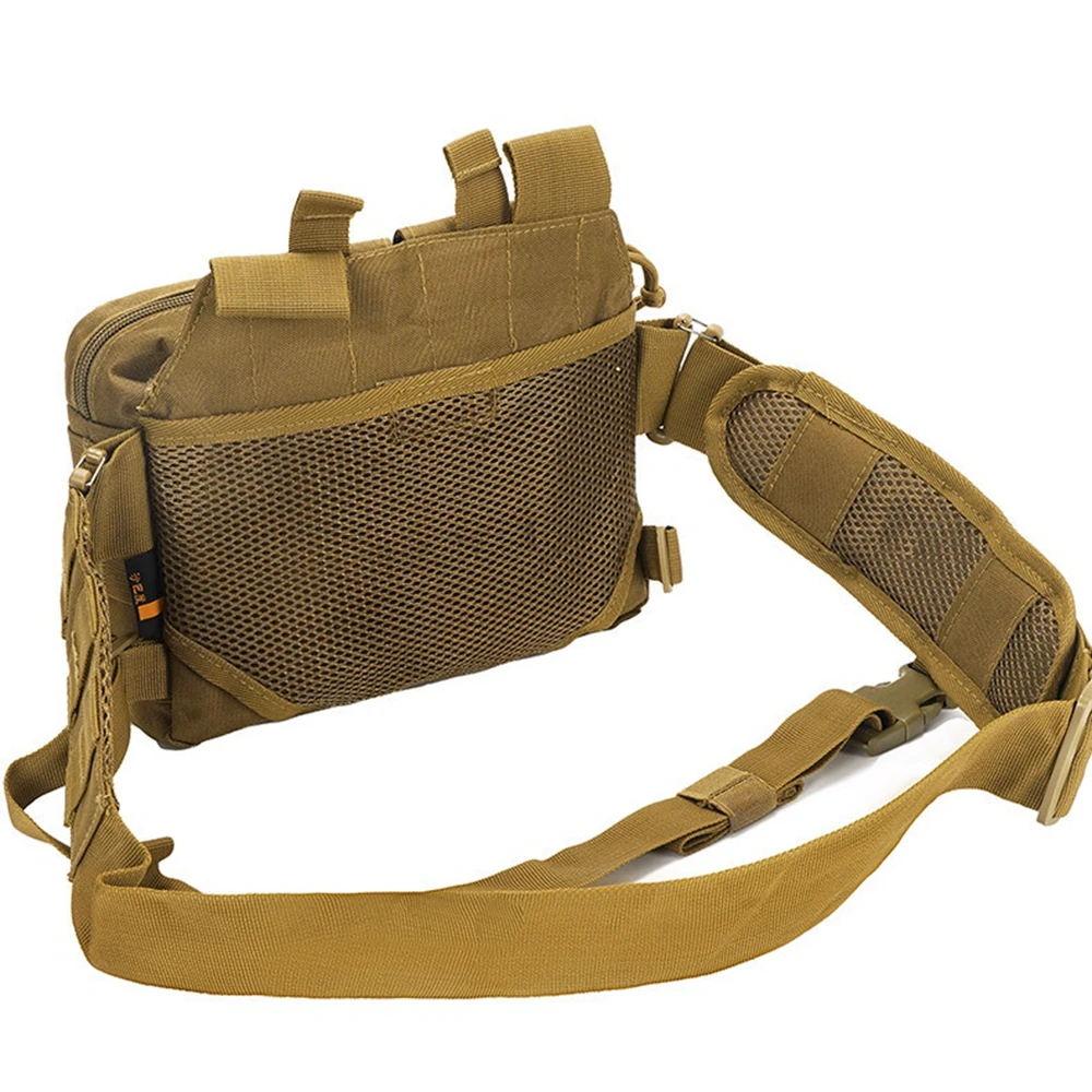 Bolso táctico cruzado MOLLE impermeable para pistola y cargador - imagen 3