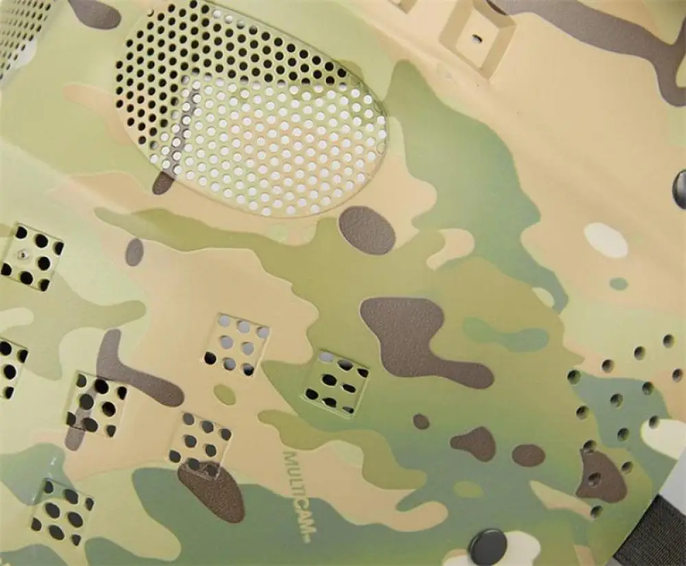 Máscara táctica de malla de acero de cara completa, cubierta protectora antiimpacto para Airsoft, Paintball y camuflaje de tiro - imagen 5