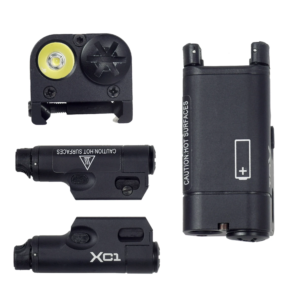 Armas tácticas Surefire XC1, luz LED mejorada, pistola de caza de Metal, linterna exploradora para Airsoft G17 18C 19, accesorios para pistola - imagen 3