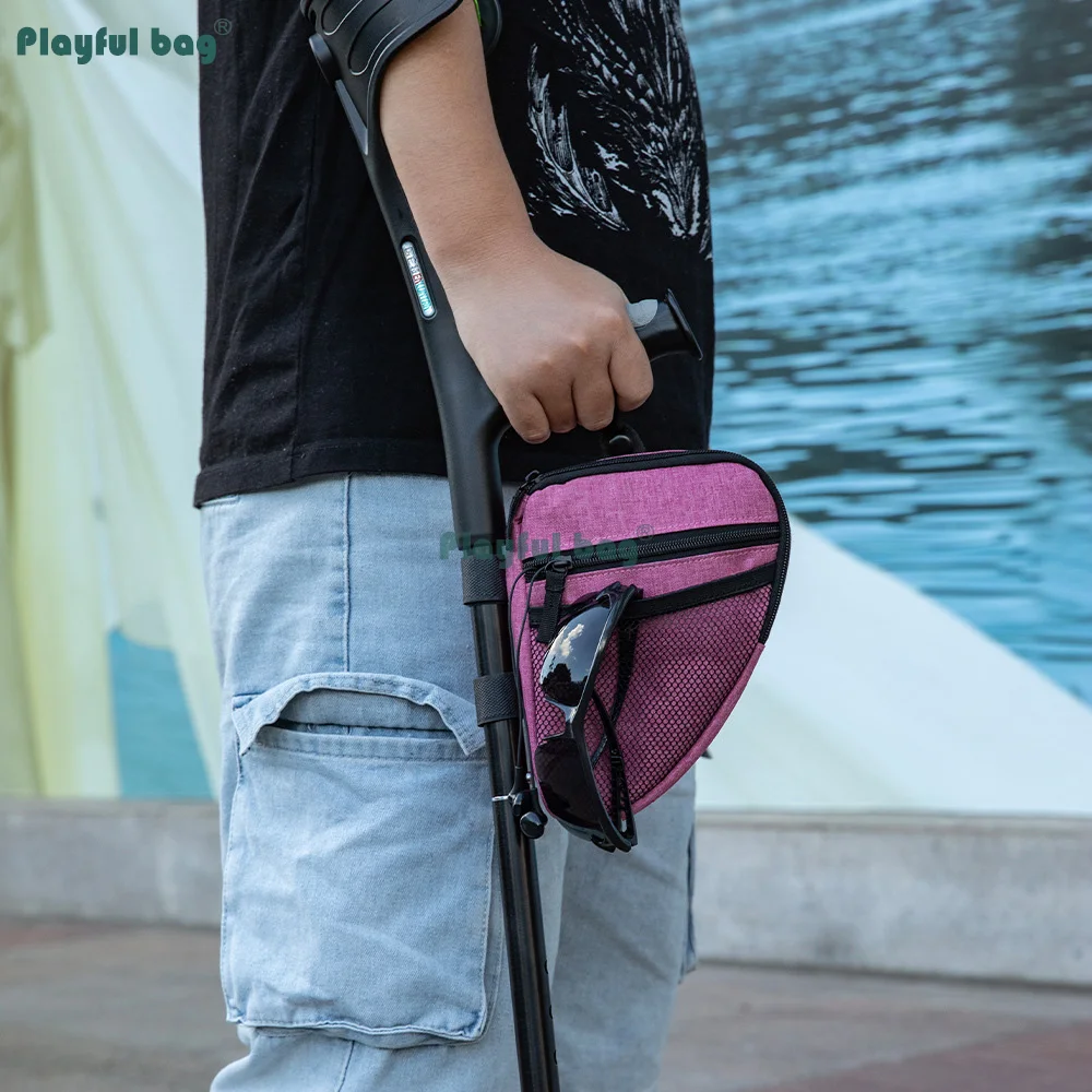 Bolsa para muletas portátil con cinturón para accesorios - imagen 4