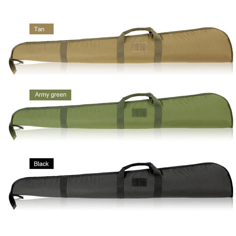 Bolsa de pistola táctica de 125cm, funda militar para Rifle de aire al aire libre, bolsa de caza Airsoft, mochila con correa para el hombro para Rifle de tiro del ejército - imagen 2