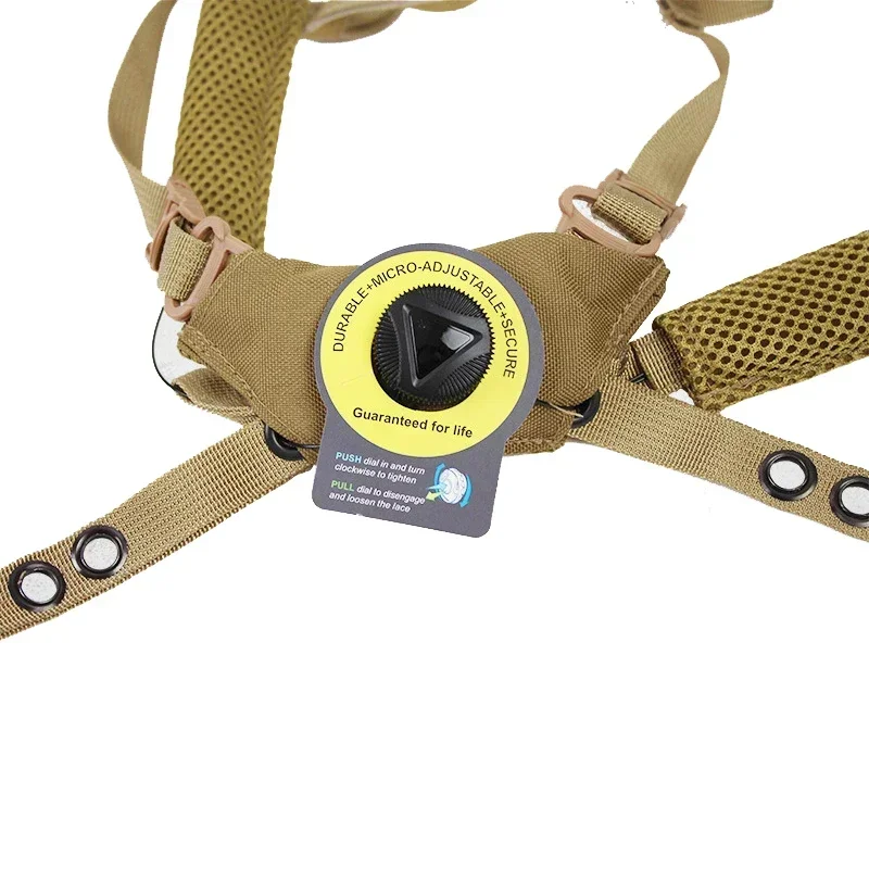 Sistema de suspensión de casco táctico, cordón para casco FAST MICH, accesorios para casco Airsoft ajustables - imagen 4