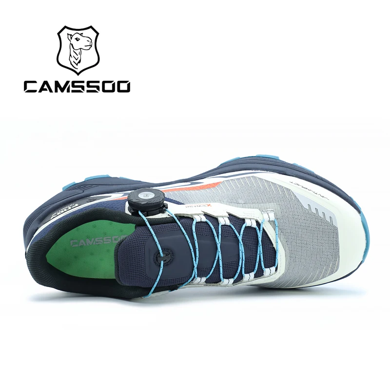 CAMSSOO-zapatos de senderismo para hombre, calzado deportivo para exteriores, botas de nieve transpirables para trekking, zapatos todoterreno de malla, zapatillas informales para caminar y correr - imagen 5