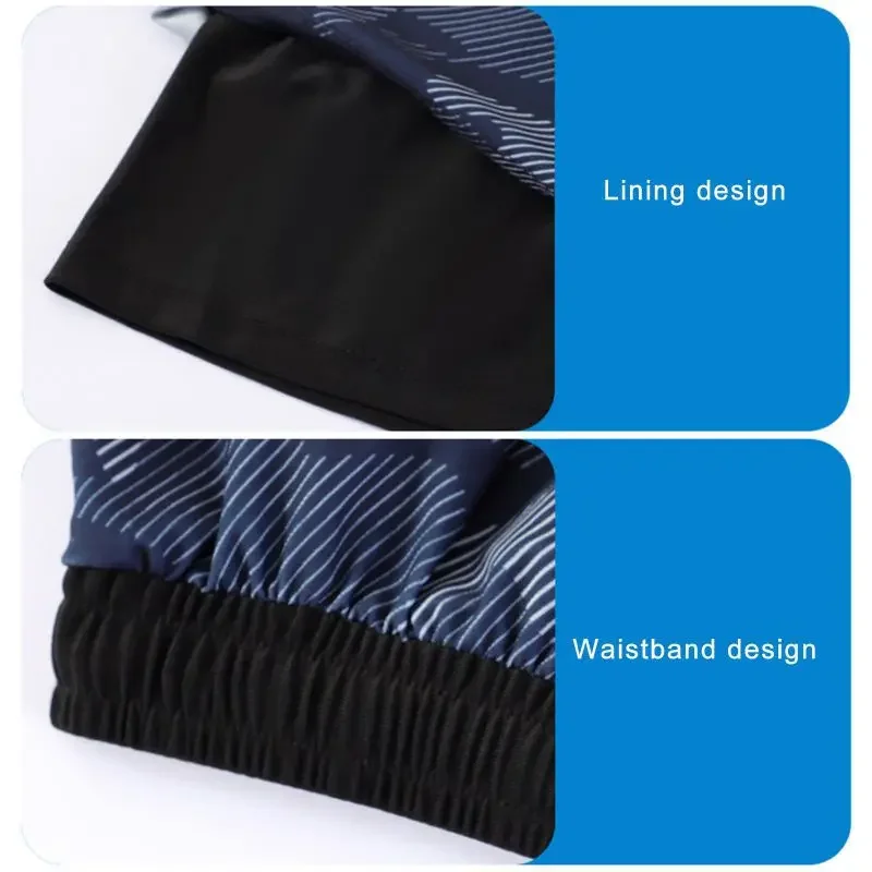 Pantalones cortos de dos piezas falsos de malla de verano para niños, pantalones cortos transpirables para correr al aire libre, deportes de baloncesto, ciclismo - imagen 3