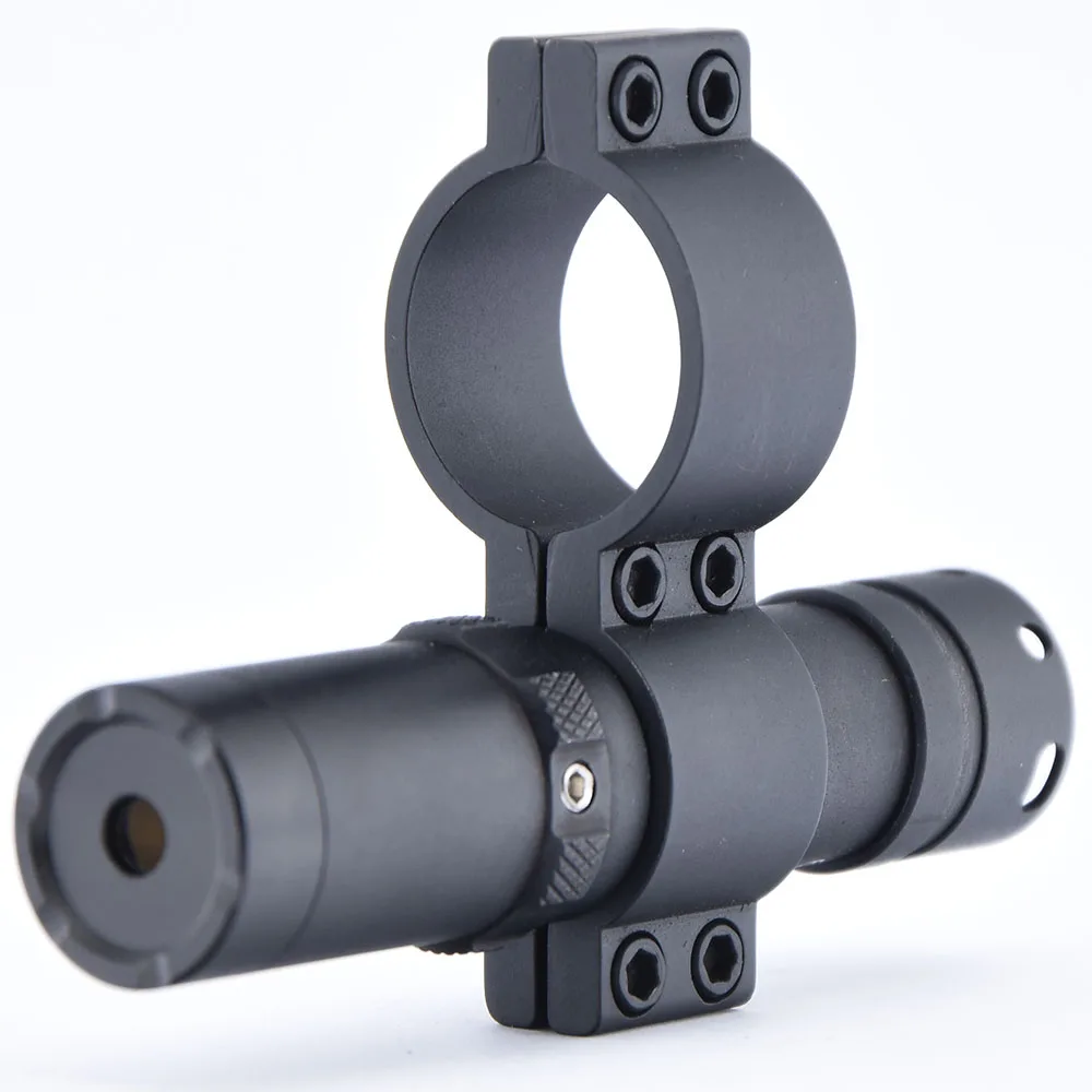 Colimador láser rojo, Combo de anillo de tubo de 1 pulgada y 15mm de diámetro