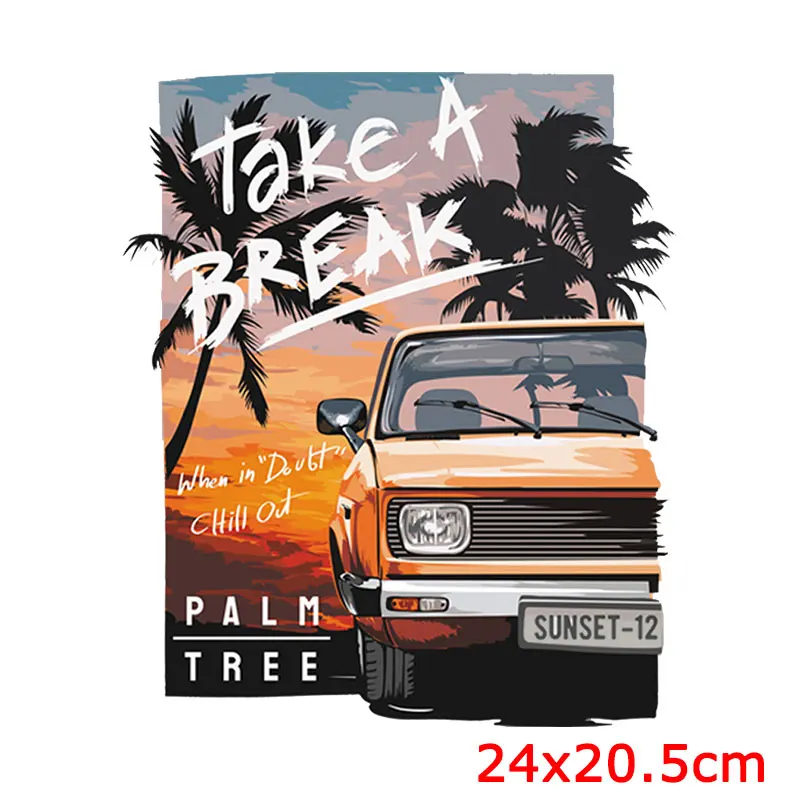 Parche de aventura al aire libre para planchar en la ropa, transferencia térmica en la naturaleza, apliques de ropa, pegatina térmica en la ropa - imagen 5