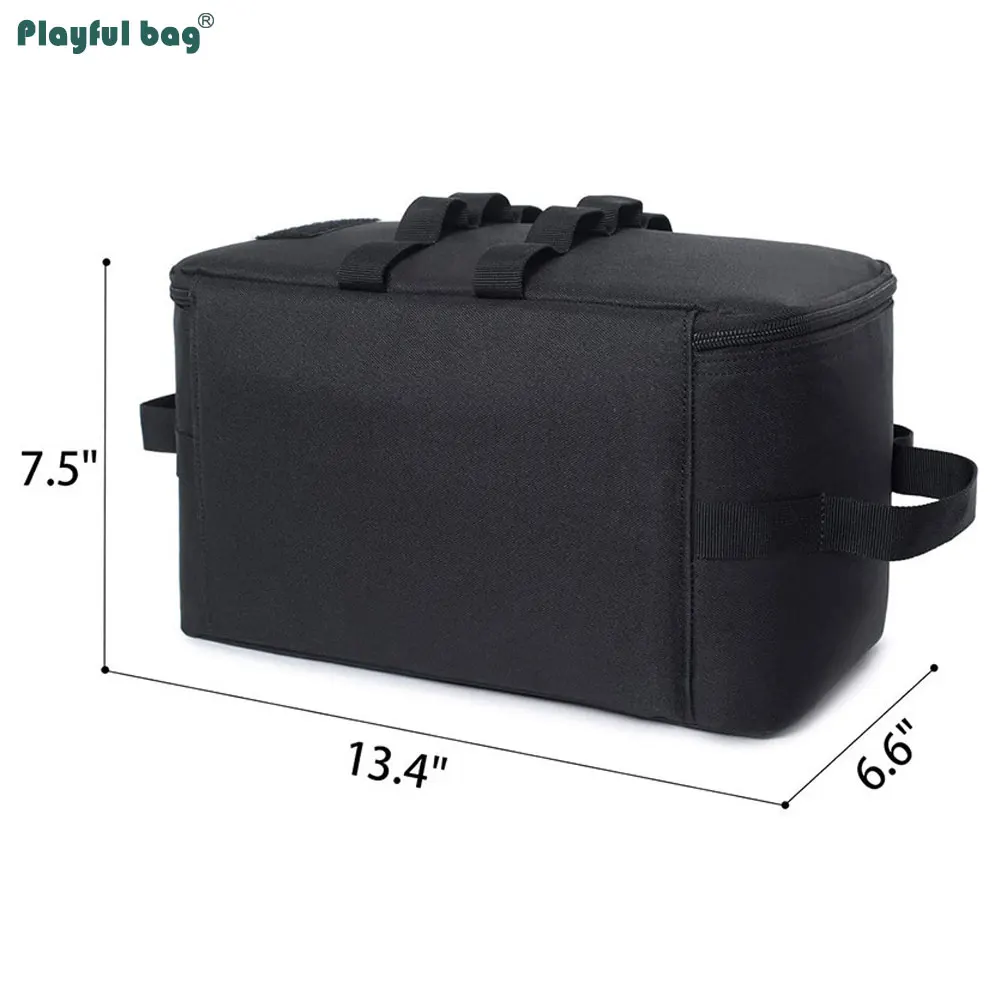 Bolsa de almacenamiento táctica para acampada, bolso de lona de camuflaje, paquete de transporte de mano pequeño multifuncional, equipo para deportes al aire libre AVA266 - imagen 3