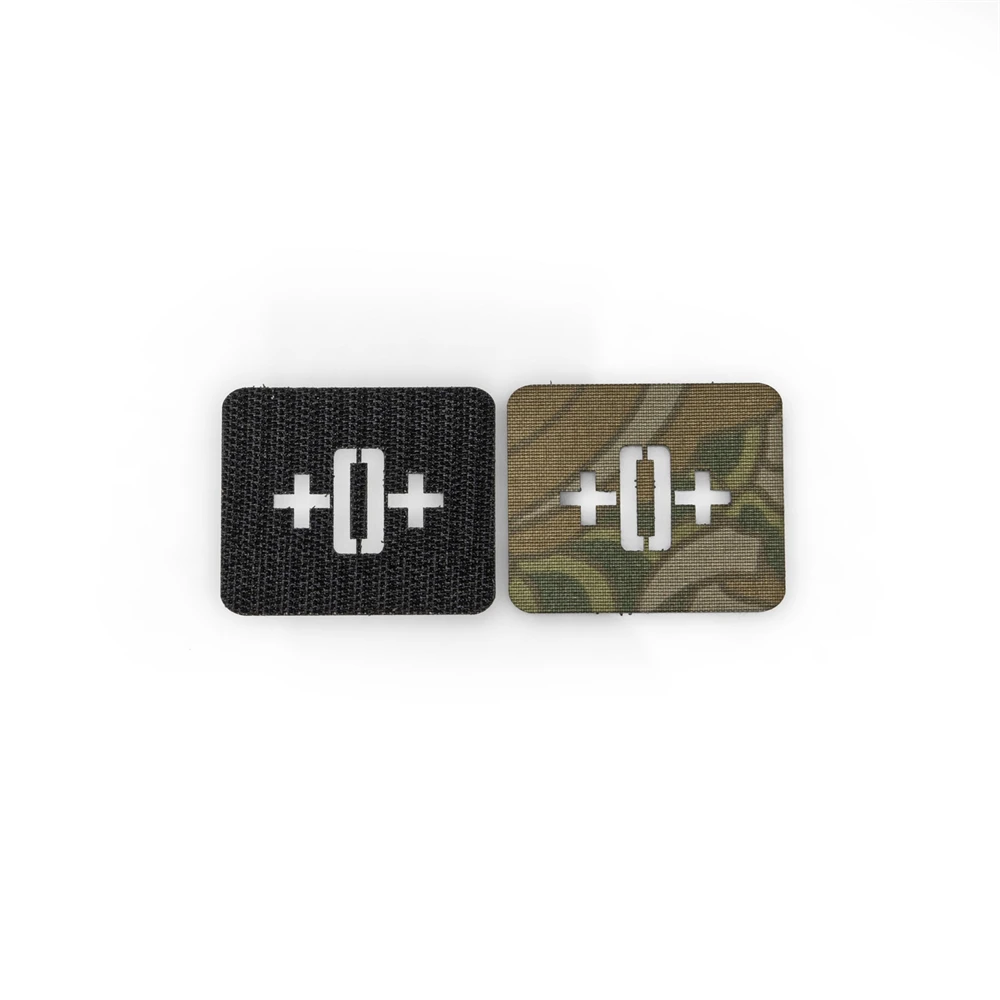 Brazalete táctico de nailon con patrón de dragón 500D, parche tipo sangre de camuflaje A B AB O para ropa, mochila, apliques de decoración - imagen 2