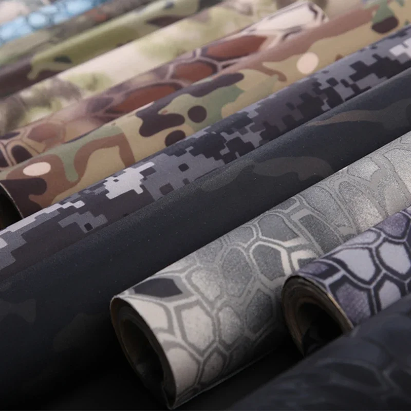 Pegatinas de camuflaje elásticas Multicam, 30CM x 150cm, 19 colores opcionales para accesorios tácticos de caza - imagen 5