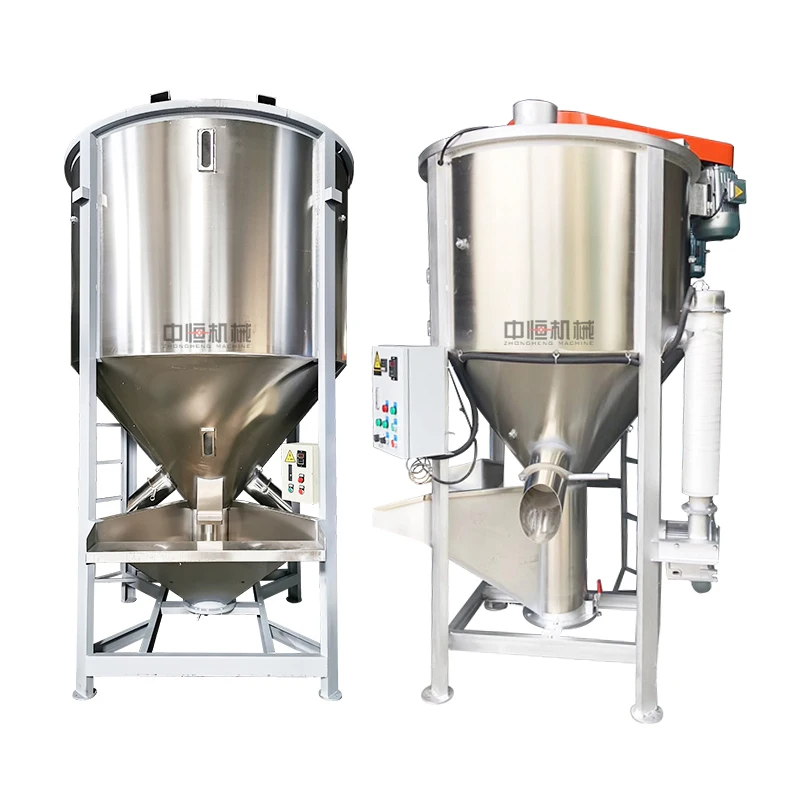 Mezclador vertical grande Mezclador de plástico 1T Mezclador de partículas de 1 tonelada Mezclador de material nuevo y antiguo 1000 KG - imagen 3