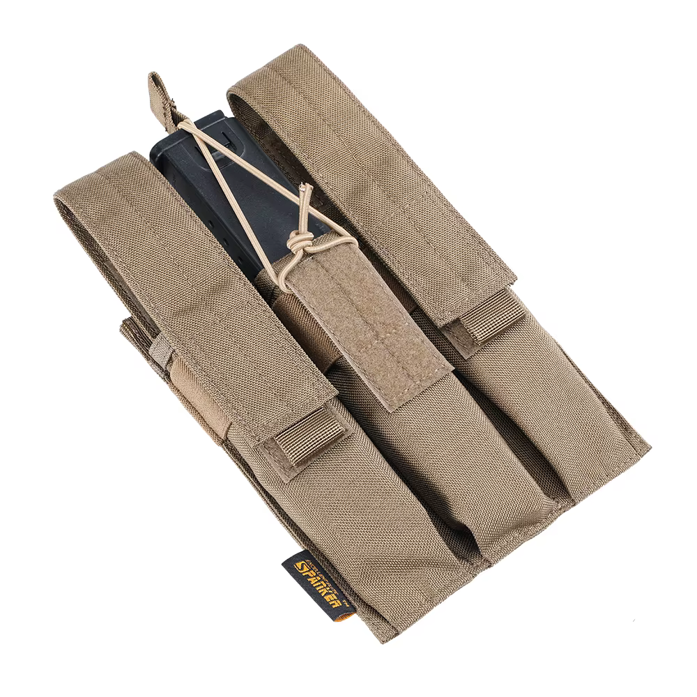 Portacargadores Táctico Triple MP5 MP7 KRISS MOLLE para Airsoft