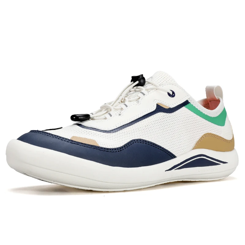 HUMTTO zapatos de senderismo al aire libre para hombre, zapatillas informales retro transpirables, antideslizantes, botines de trekking, zapatos todoterreno para correr - imagen 3