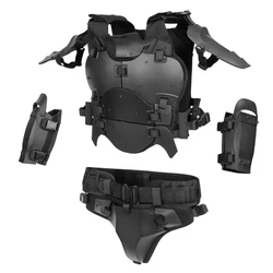 Chaleco táctico protector acolchado – Protección pecho codos cintura
