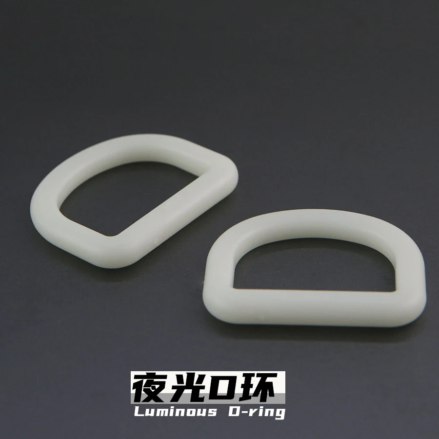 Hebilla de anillo luminoso en D, cierre de apertura de POM, colgante al aire libre, FirmDIY práctico para mochila, accesorios de escalada, extensión de gancho - imagen 5