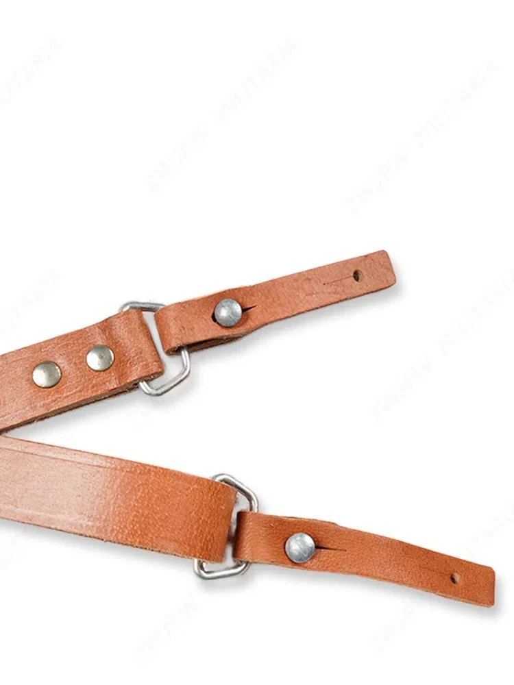 Accesorios de ropa táctica para exteriores, correas de cuero, eslinga - imagen 2