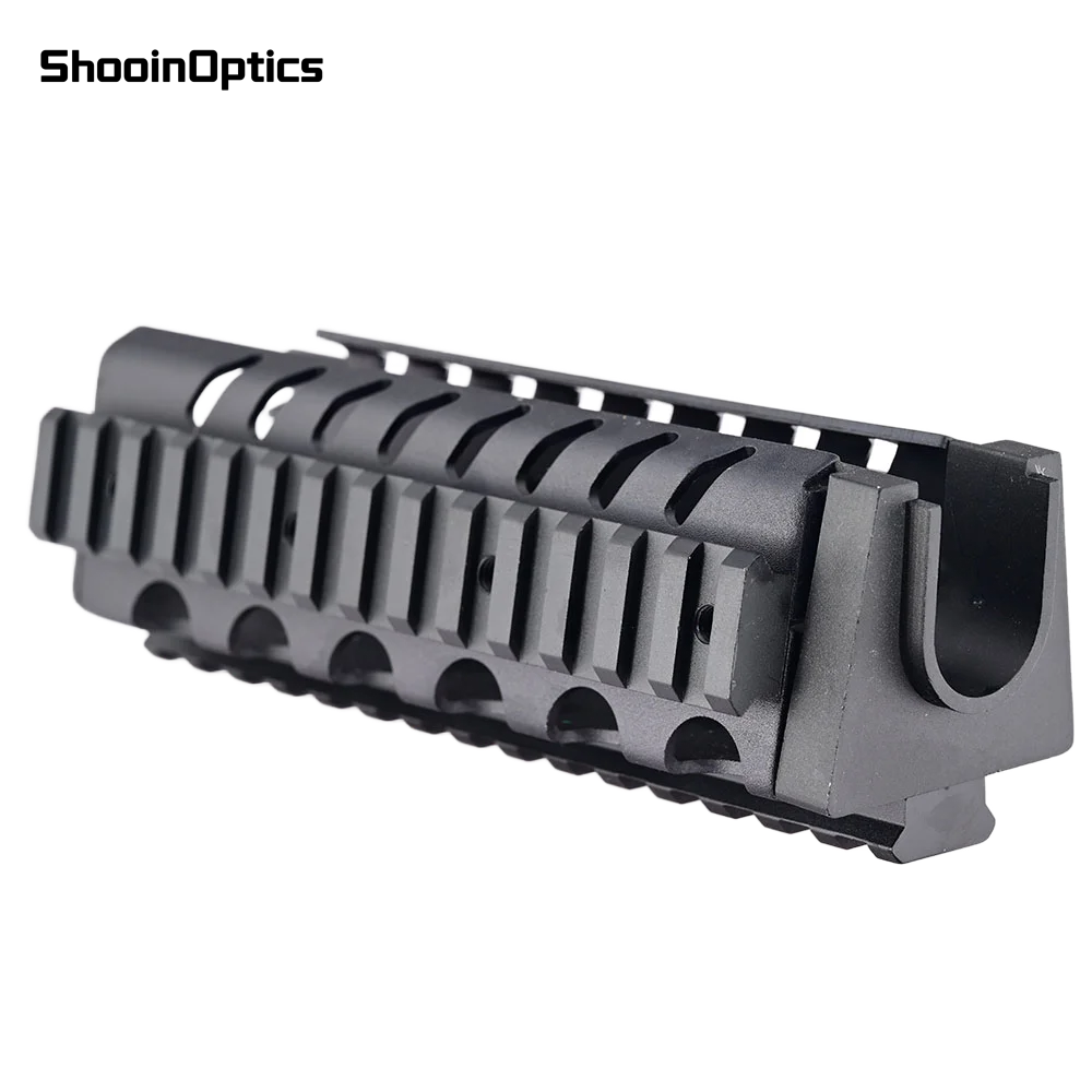 Riel Picatinny aluminio tres lados para fusil AK Airsoft - imagen 5