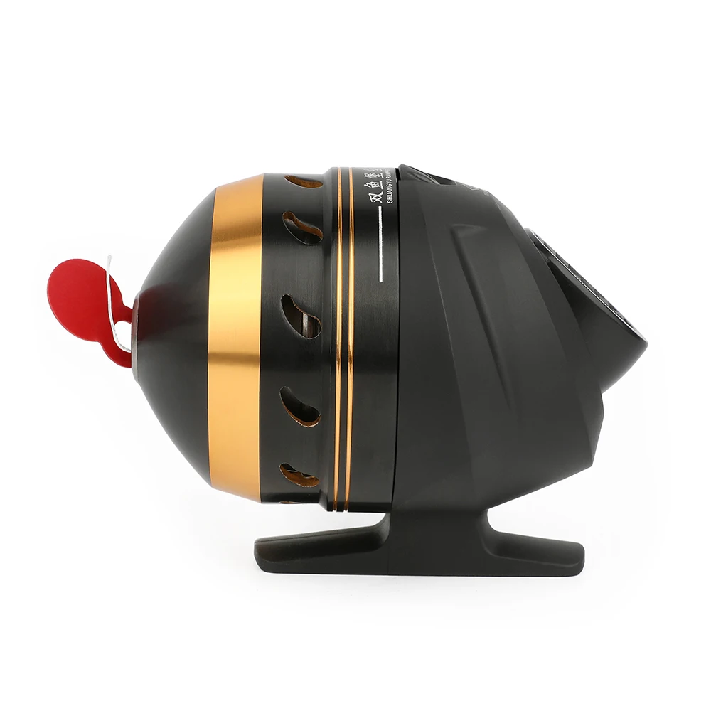 Carrete de pesca con arco compuesto, carrete bastion SY20, relación de engranaje de mano izquierda 3,0: 1 para tiro con flecha, accesorios de pesca y caza - imagen 5