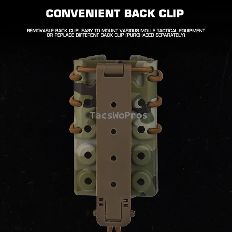 Estuche de torniquete Molle para exteriores, caja de soporte para hemostasia de emergencia para entrenamiento de combate táctico de extracción rápida, bolsa de almacenamiento para torniquete - imagen 5