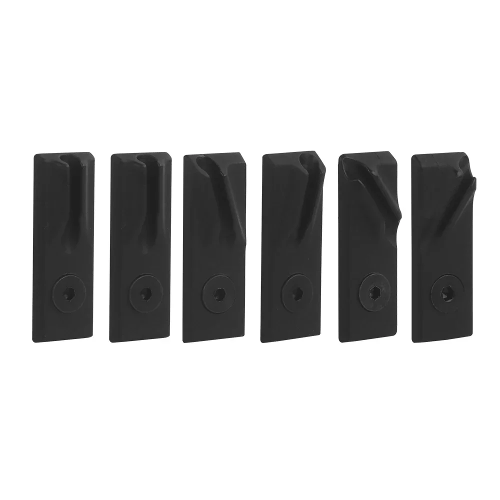 Abrazadera de Cable M-LOk deportiva para caza táctica, 5 uds., pista de nailon, interruptor de linterna fija Modular, abrazadera de Cable - imagen 5