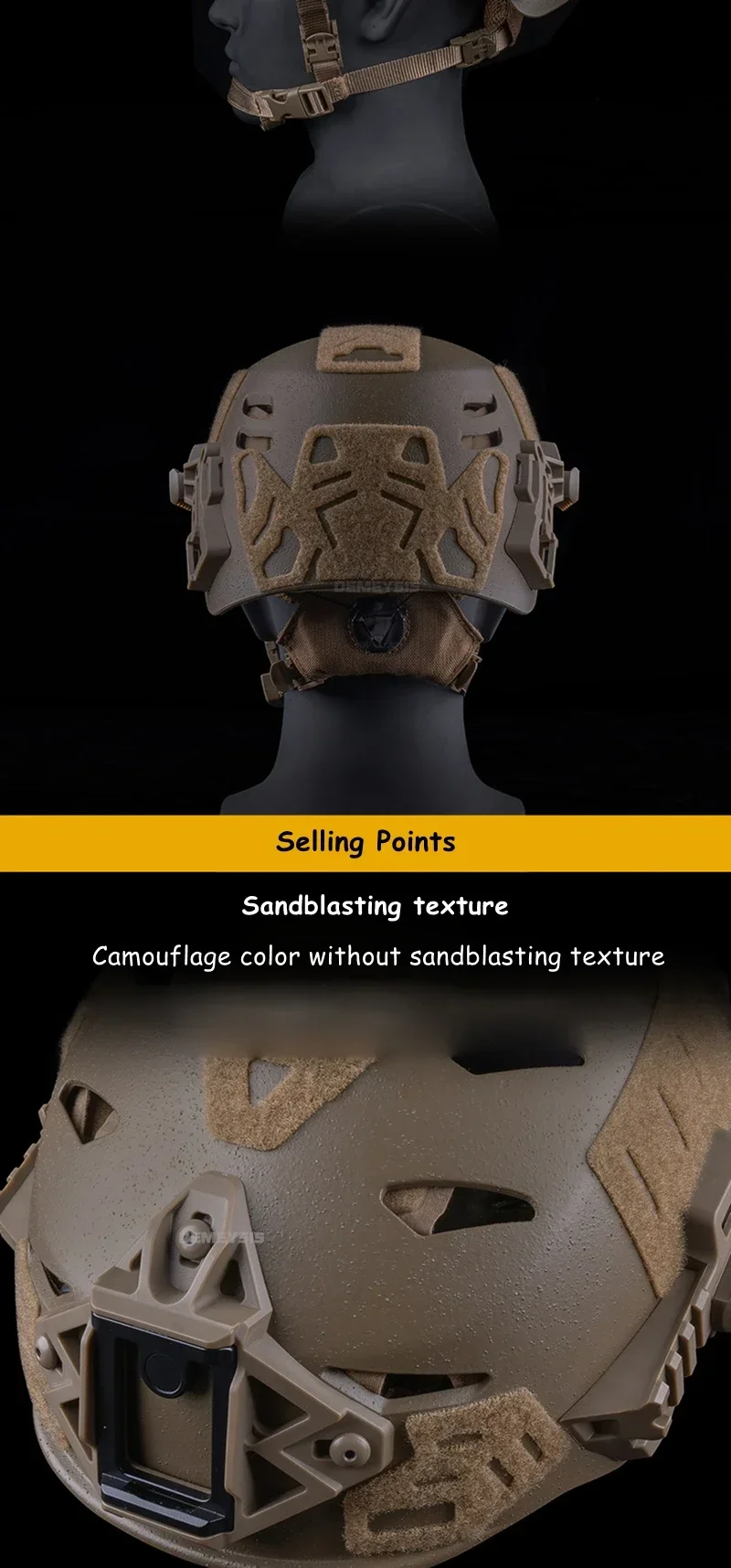Uso del casco en entorno de airsoft