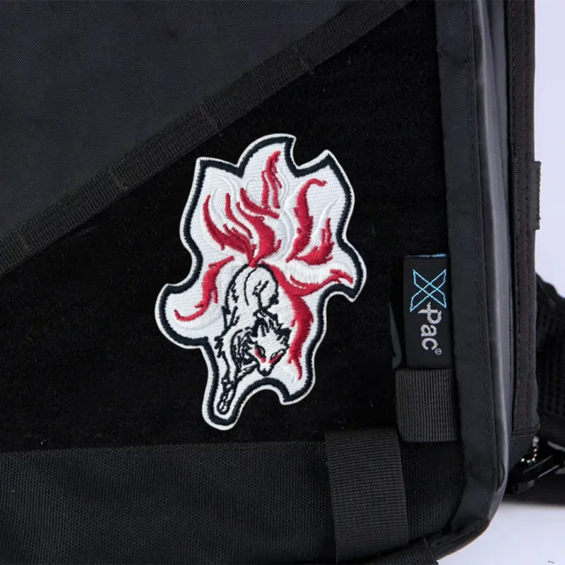 Parche táctico "zorro de nueve colas", insignia de moral militar, gancho bordado y bucle, mochila, ropa, pegatina decorativa, brazalete - imagen 5