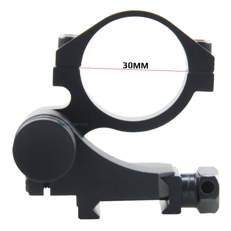 Vector Optics-Anillo de montaje de lupa abatible a lateral para mira de Rifle de caza, 30Mm - imagen 3