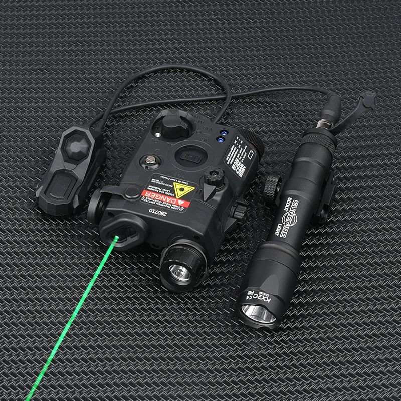 Linterna táctica PEQ 15 con punto rojo y verde, luz de relleno IR, linterna de caza, Kit Dual SF M300 M600, linterna LED estroboscópica PEQ con AXON - imagen 3