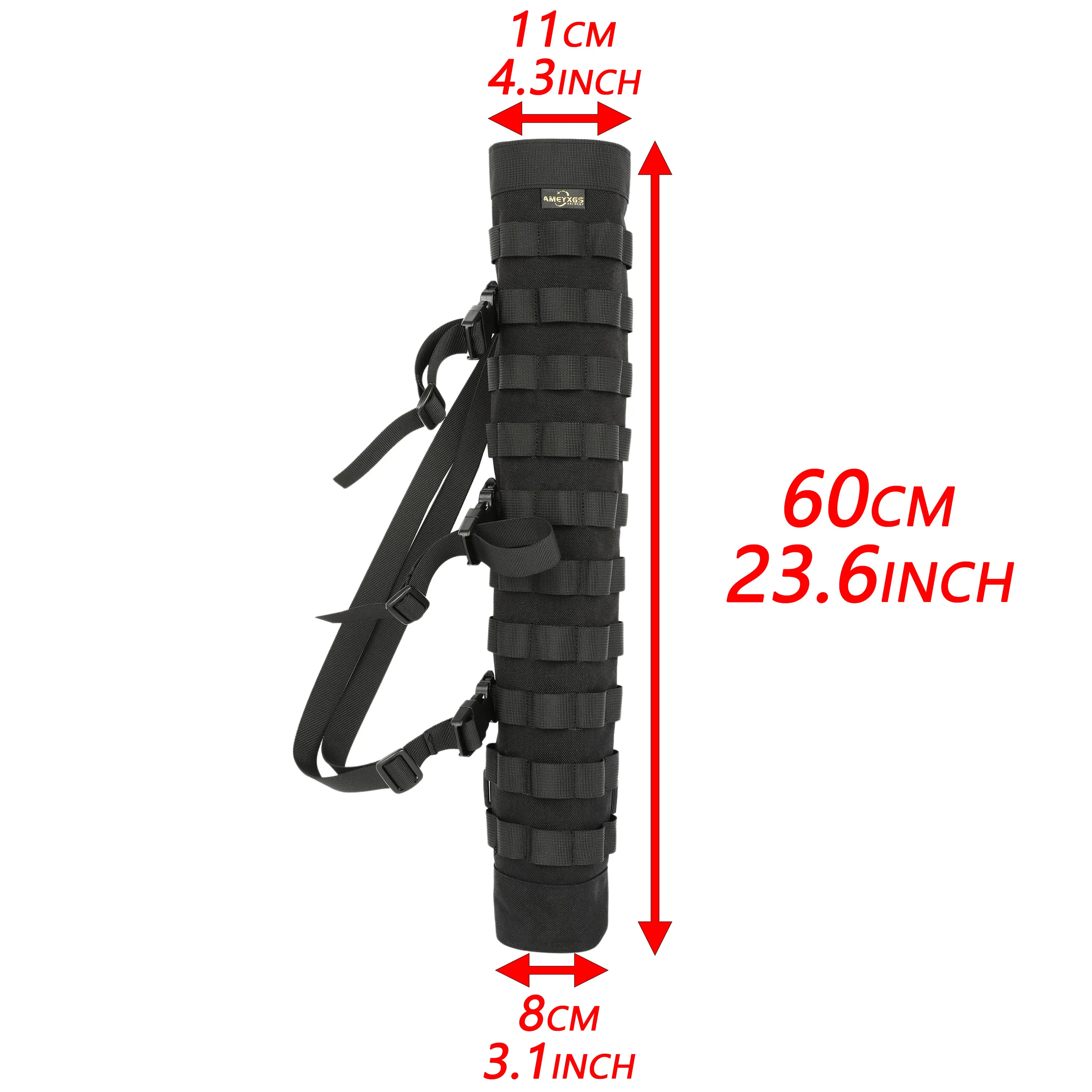 Bolsa táctica para flechas – Nailon impermeable para arco y caza - imagen 3