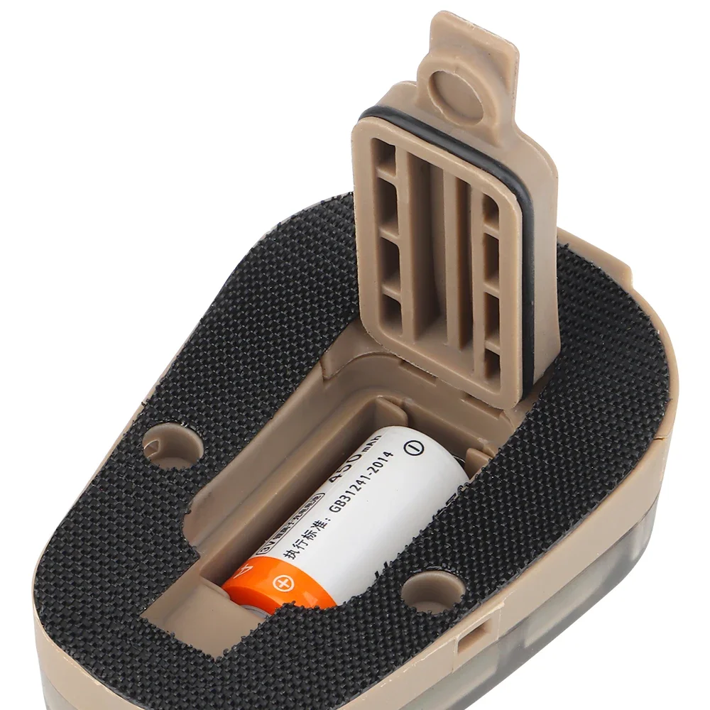 Casco táctico luz verde rojo estroboscópico impermeable supervivencia al aire libre señal de seguridad lámpara de Flash caza Militar Airsoft luces LED - imagen 5