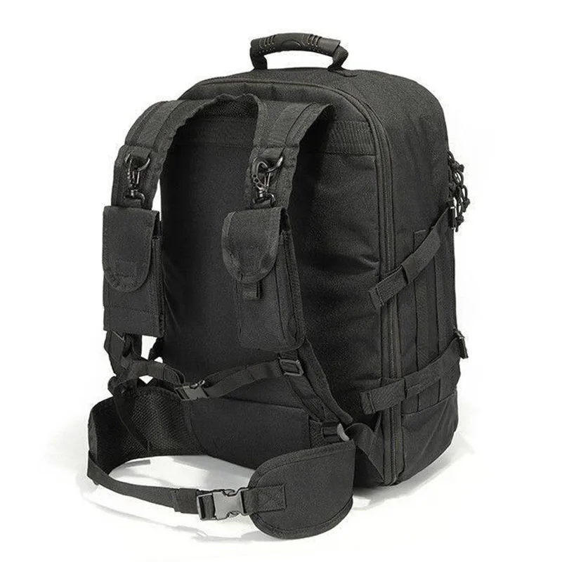 Mochila táctica para hombre, bolsa de nailon 1000D resistente al agua, multifuncional, de gran capacidad, para senderismo, Camping y caza - imagen 3